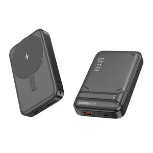พาวเวอร์แบงค์พกพา PD 22.5W ความจุ 10000mAh ชาร์จไร้สายแม่เหล็ก 15W พร้อมหน้าจอ LED และที่วางโทรศัพท์ - Product Image 3