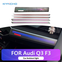Pour Audi Q3 TYP F3, éclairage ambiant LED pour voiture, éclairage intérieur, éclairage de plafond, éclairage ambiant automobile, fonctionnalités colorées