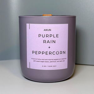 Velas Aromáticas de Lujo AIKUN en Frascos de Cerámica con Cera de Soya para Bodas, Fiestas y Comedor - Product Image 1