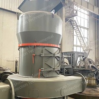 Broyeur de poudre ultrafine de scories de calcaire Shihang, machine de broyage de minerai, broyeur vertical de calcite céramique à moteur DC Raymond 1,8-2,5 t/h