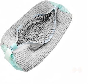 Bolsa para lavar zapatos, reutilizable, para limpieza profunda de zapatillas, tenis y pantuflas, bolsas de almacenamiento y protección contra el polvo W24-744 - Product Image 1
