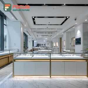 Exhibidor de Joyería Minimalista para Interiores de Tiendas, Acabado Laminado, Mueble de Exhibición para Espacios de Boutique - Product Image 5