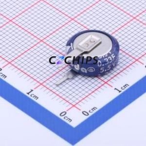 Supercondensateur CBN5R5334VF-ZG, composant traversant (THT), condensateur 0,33F -20%~+80% 5,5V 2uA@72hrs - Product Image 1