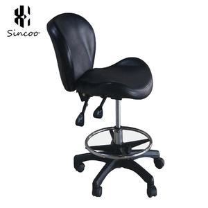 Salon Furniture Manufacturer Master Chair <b>Adjustable</b> Hydraulic Pump Pedicure Foot <b>Stools</b> with Wheels Beauty Technician Chair - Product Image 6