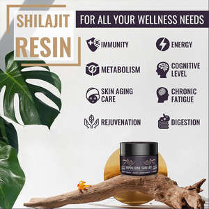 Résine de Shilajit Pure de l'Himalaya, Liquide Biologique Pur, Supplément en <span class=keywords><strong>Gel</strong></span> de Résine de Shilajit 85+ Acides Humiques <span class=keywords><strong>pour</strong></span> l'Énergie et le Soutien Immunitaire - Product Image 3