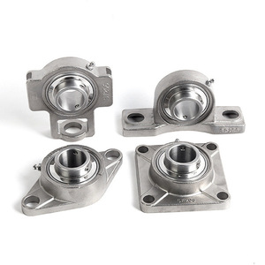 ตลับลูกปืนแบบแท่นยึด (Pillow Block Bearing) ขนาดมาตรฐาน UC UCF UCP UCFL UCFC UCPA 205-16 202 204 205 207-20 211 212 215 ผลิตจากเหล็กโครเมียมและเหล็กหล่อ - Product Image 4