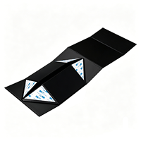 Caja de Regalo Magnética Plegable Personalizada de Alta Gama con Forro de Esponja, Empaque de Papel Rígido Plegable, Caja de Lujo con Tapa Abatible, Ahorra en el Envío