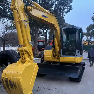 Miniexcavadora hidráulica de orugas Komatsu PC78US usada original de alta calidad, 7,8 toneladas, japonesa, segunda mano, precio atractivo - Product Image 1