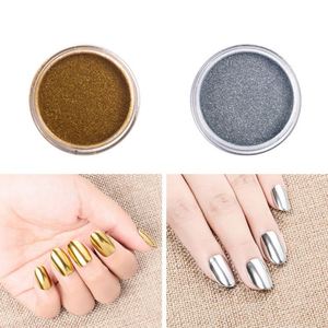 Venta caliente popular efecto de espejo de secado rápido color oro plata acrílico DIP gel polvo uñas <span class=keywords><strong>kit</strong></span> DIP polvo uñas - Product Image 3