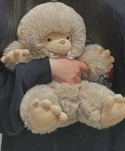 Peluche Jellycatt: Anatra con bocca a salsiccia, Gufo con maschera e Altra Collezione di Animali con Maschere (Pigna e Animali della Pioggia) - Product Image 6