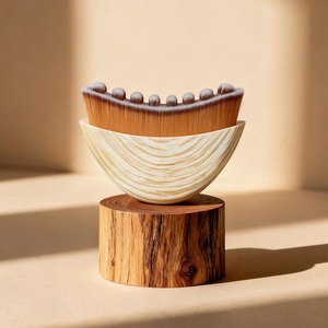 Brosse de drainage lymphatique avec logo personnalisé, adaptée à la correction de la mâchoire inférieure, soulage la fatigue, brosse de contour du visage - Product Image 3