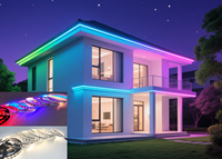 Bande LED RGBW Pixel DMX512 personnalisée, étanche IP, DC48V, pour façade de bâtiment, KTV, bar, studio de danse extérieur et intérieur