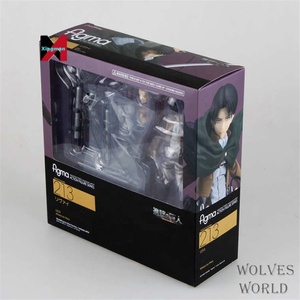 Attacco a titano Figma Trio Set Mikasa Eren Levi Figure <span class=keywords><strong>Anime</strong></span> modello articolato regalo da collezione in scatola - Product Image 3