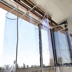 Xieqiao telo trasparente per uso esterno-<span class=keywords><strong>tenda</strong></span> trasparente per protezione e Privacy - Product Image 3