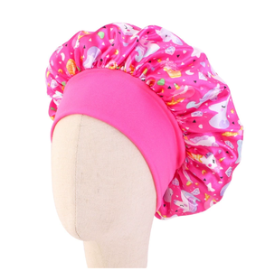 Vente en gros d'accessoires pour cheveux <span class=keywords><strong>Bonnet</strong></span> pour enfants bébé dessin animé <span class=keywords><strong>Bonnet</strong></span> pour adorable fille <span class=keywords><strong>Bonnet</strong></span> soyeux à bande élastique pour enfant - Product Image 6
