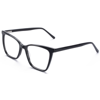 Monture de lunettes classique œil-de-chat Elan Optical RD26047, prix usine, monture complète en acétate pour femme, lunettes optiques écologiques