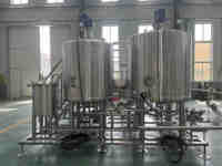 Équipement de brassage de bière artisanale 8BBL en acier inoxydable 304, système de brasserie micro pour pubs et restaurants