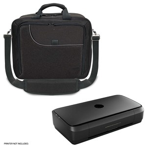 Étui de transport rigide en EVA noir personnalisable avec poignée, portable, imprimé, étanche, pour imprimante, sac de transport - Product Image 2