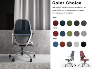 Nórdico de lujo <span class=keywords><strong>Vip</strong></span> cómoda silla de oficina 60r ruedas de nailon negro barato ordenador comodidad moderna silla de oficina - Product Image 5