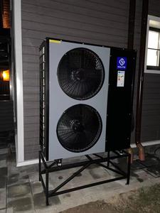 Región Ártica wrmepumpe <span class=keywords><strong>Luft</strong></span> zu Wasser bomba de calor aire a agua R410A Split DC Inverter bomba de calor sistema de agua caliente calefacción refrigeración - Product Image 2
