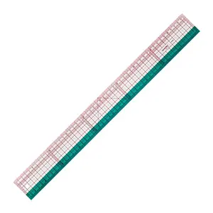 Kearing Đầy Màu Sắc Trong Suốt Linh Hoạt Nhựa Mô Hình Làm Cai Trị Cho May 50Cm Metric Trọng Lượng Nhẹ Bền # 8020b