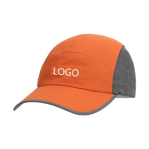 Personalizado bordado logotipo unisze boné de beisebol com malha impermeável camionista chapéu secagem rápida esportes caps (velho)