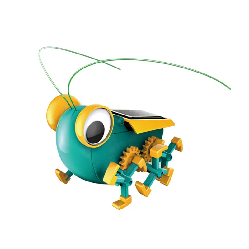 Cricket insect walking kids intelligent smart toys robot solar