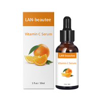 Sérum Visage Anti-Âge à la Vitamine C et à l'Acide Hyaluronique, Blanchissant, Liquide, Naturel et Biologique, Soin de la Peau Ciblé, Marque Privée