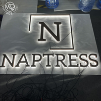 Rangez les lettres avant pour la lettre Signe personnalisé des enseignes commerciales rétroéclairées par LED 3d de Nais