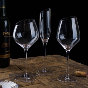 Gobelet en verre à vin rouge oblique Design minimaliste Vintage créatif pour <span class=keywords><strong>Bordeaux</strong></span> pour Champagne vin de Bourgogne verre en cristal coloré - Product Image 2