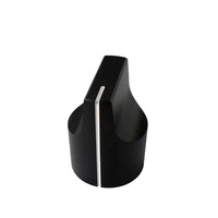 Manley Slam (19x25.4) Bouton de commande 6.4 avec vis de réglage, en aluminium usiné CNC, anodisé, boutons personnalisés pour l'amplification
