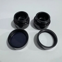 Bouteilles et pots en verre personnalisés de 5 ml avec bouchon à vis violet UV pour le stockage de fleurs, de thé, de compléments alimentaires et de crèmes