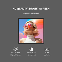 Écran LCD numérique carré intelligent avec système Android, Wi-Fi, 350 cd, tailles 39, 45, 52, 59 pouces, vente en gros
