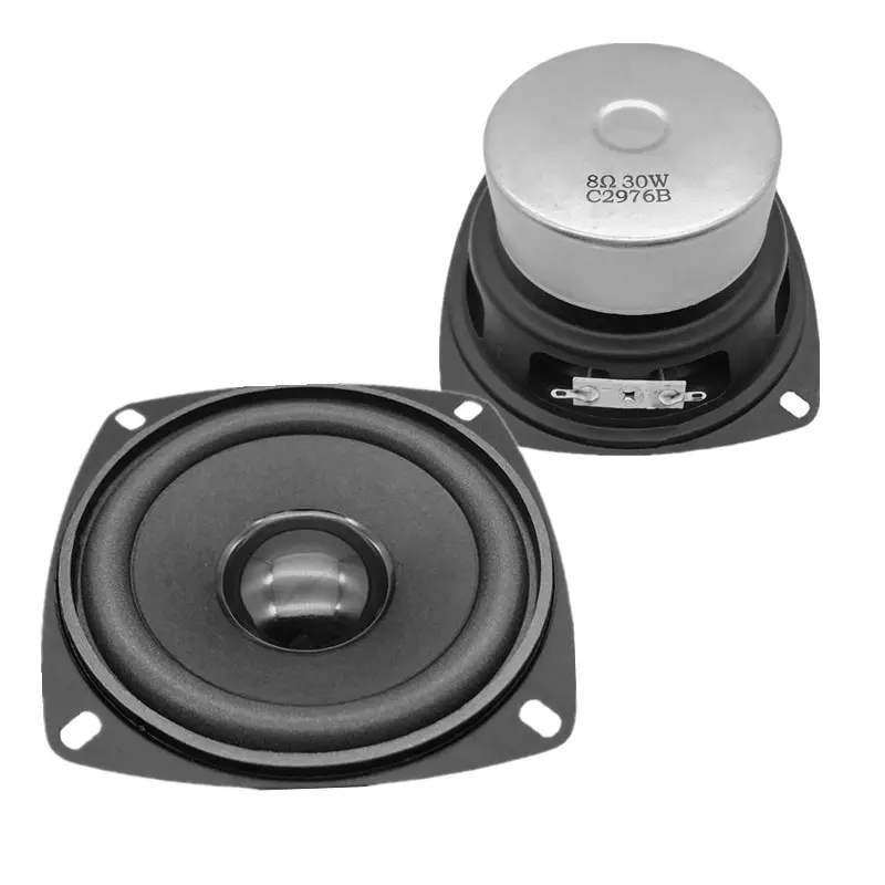 Soway SPB-4, Pengeras Suara Subwoofer Audio Mobil Asli 3.5 Inci Aluminium Driver Midange