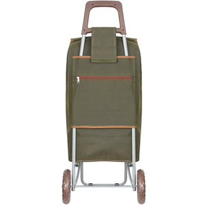 Grand chariot à provisions pliable à <span class=keywords><strong>2</strong></span> roues avec sac extensible - Product Image 5