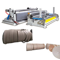 Máquina Rebobinadora de Papel Kraft de Alta Calidad y Rentabilidad, Computarizada, 300m/min, Alta Productividad