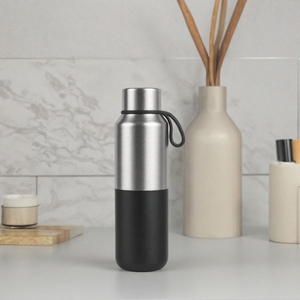 Custom Logo 500ml Stainless Steel Vacuum Insulated Water Bottle BPA Free Handle Double <b>Wall</b> Flask Gift Cup for Presents 12-24 - Product Image 2