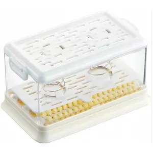 Factory Wholesale Home Bathroom Multifunctional Foaming Soap Case Laundry Soap Cleaning Storage Box with Drain Brush