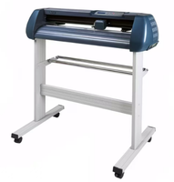 Plotter de Corte de Vinilo y Papel Totalmente Automático, Impresora de Etiquetas, Máquina para Hacer Letreros, Corte de Calcomanías con Contorno Automático