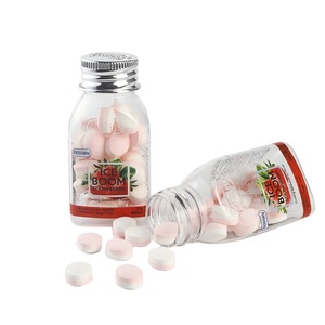 Caramelos ICE BOOM OEM Refrescantes con Sabor a <span class=keywords><strong>Fresa</strong></span>, Sin Azúcar, con Vitamina C, Beneficios <span class=keywords><strong>de</strong></span> las Mentas - Product Image 1