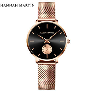 Hannah Martin HM1335 Montres-bracelets de luxe pour femmes <span class=keywords><strong>Prix</strong></span> de gros 3 bars Étanche Cadran de mode Montres à quartz en alliage du Japon - Product Image 6