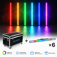 Barre de lumière stroboscopique LED RGB Big Dipper LF80A 80W, effet d'éclairage de scène DMX pour DJ, discothèque, fête, club, spectacle en direct, concert