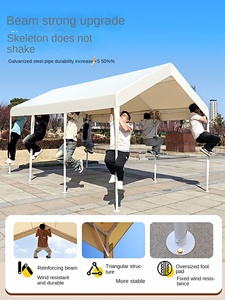 Market Activity Exhibition Internet Tent Outdoor Camping Awning Oxford Cloth Galvanized Steel <strong>Waterproof</strong> Night Market <strong>Canopy</strong> - Product Image 3