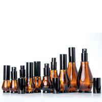Flacon d'huile essentielle en verre brun de 50 ml en stock à vendre