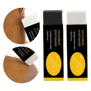 Brosse de nettoyage en suède pour chaussures - Détachant pour nubuck et suède, Nettoyant pour baskets blanches, Cadeau promotionnel - Product Image 3