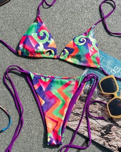 Mini micro bikini personnalisé en gros, <span class=keywords><strong>maillot</strong></span> <span class=keywords><strong>de</strong></span> <span class=keywords><strong>bain</strong></span> string mature et bikini pour femme mature - Product Image 5