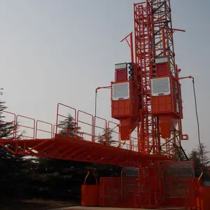 SC200/200 Multi-Function Smoke Tower for Construction Lifting