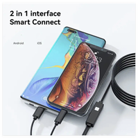 Microscope numérique HD 2-en-1 2MP pour l'analyse de la peau et des follicules pileux avec imagerie électronique pour la réparation de cartes PCBA de téléphones