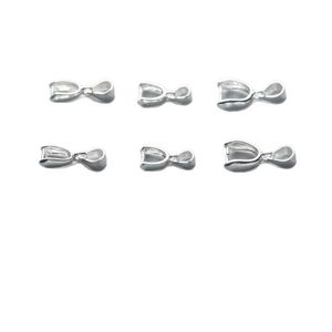 Cierres de Plata de Ley 925 Dorados, Conectores de Colgante Tipo Semilla de Melón para Collares DIY y Fornituras de Joyería - Product Image 1