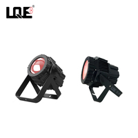 DMX512 LQE 120W Lampu LED Par RGBW Outdoor Tahan Air IP65 untuk DJ, Pernikahan, Pencahayaan Arsitektur, Kontrol FB4 Aktif Suara